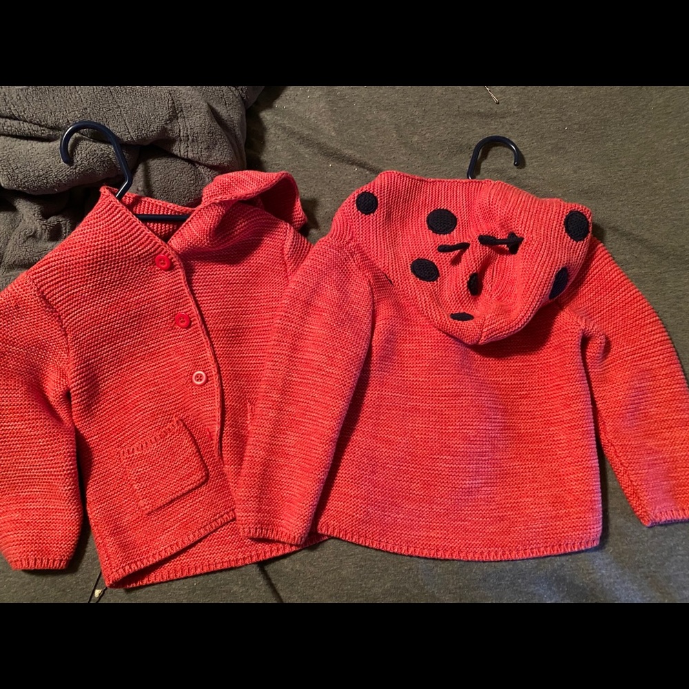 Twin Lady Bug Sweater/Coats